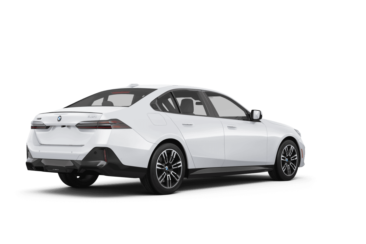 BMW 5 Series  - Back view BMW 5 Series  - Back view